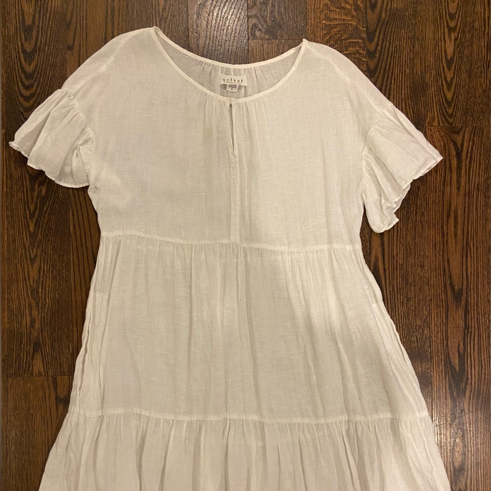 Velvet by Graham & Spencer White Dress